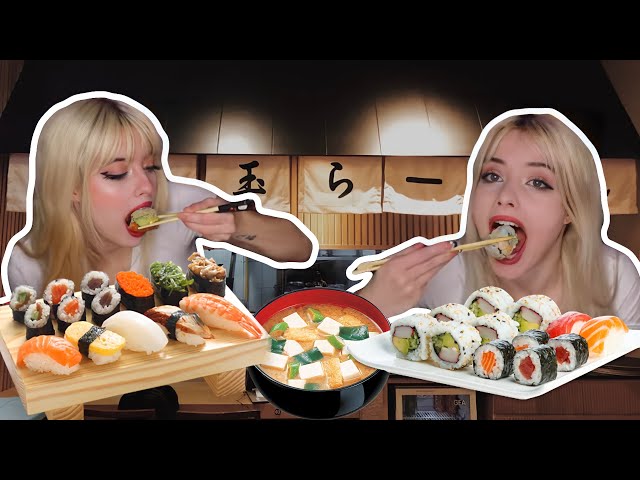 BURCH TWIN MUKBANG - SUSHI