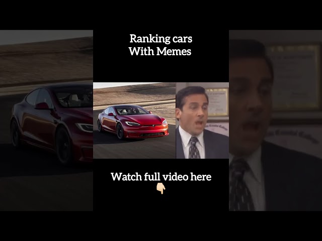 I ranked cars with memes