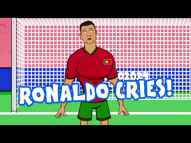 RONALDO CRIES😭 CR7 misses a penalty against Slovenia! (Euro 2024 Goals Highlights)