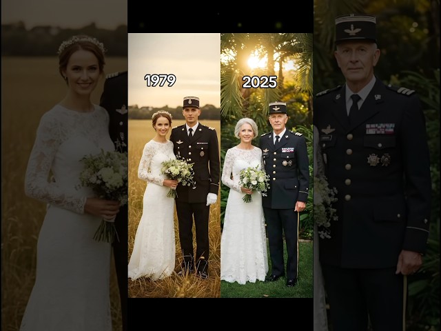 "💖 Timeless Love: 1979 vs 2025 – A Beautiful Journey Together!💍✨"#shorts #love #beforeandafterphoto