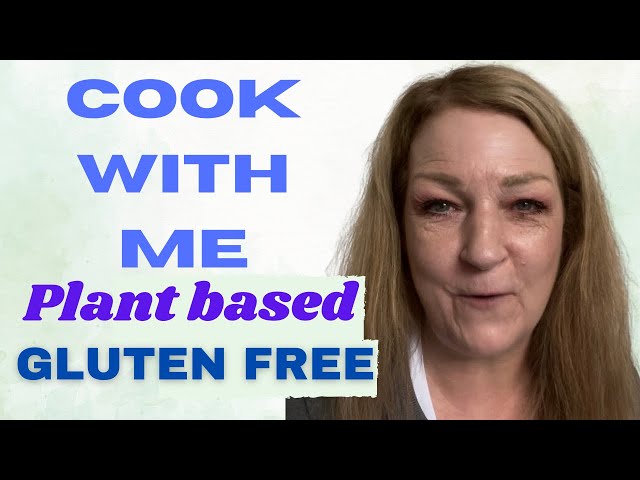 Come and batch cook with me, plant based gluten free