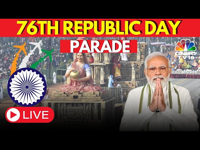 Republic Day Parade LIVE: PM Modi Attends 76th Republic Day Parade at Kartavya Path | N18L