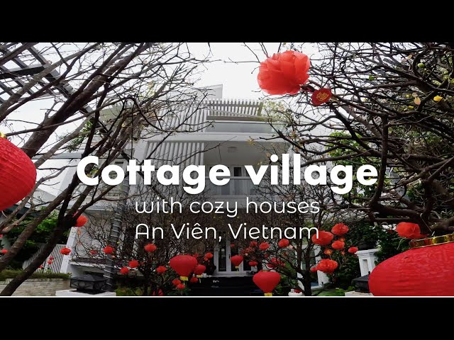 Cozy area in Vietnam - An Viên | TURN ON SUBTITLES | Walking tour 4K