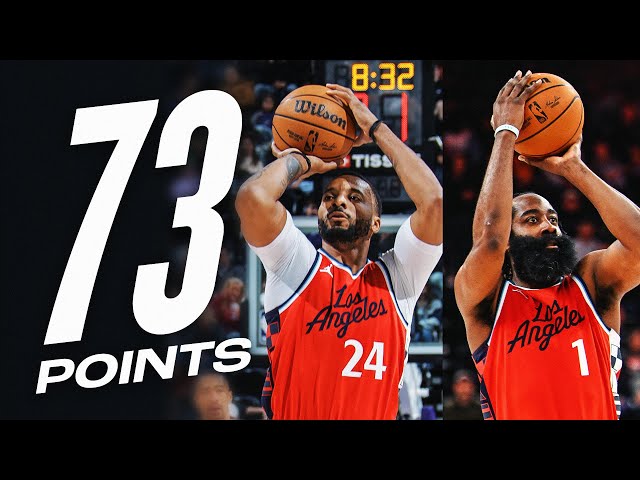 Harden (32 PTS) & Powell (41 PTS) GO OFF In Utah! | February 13, 2025