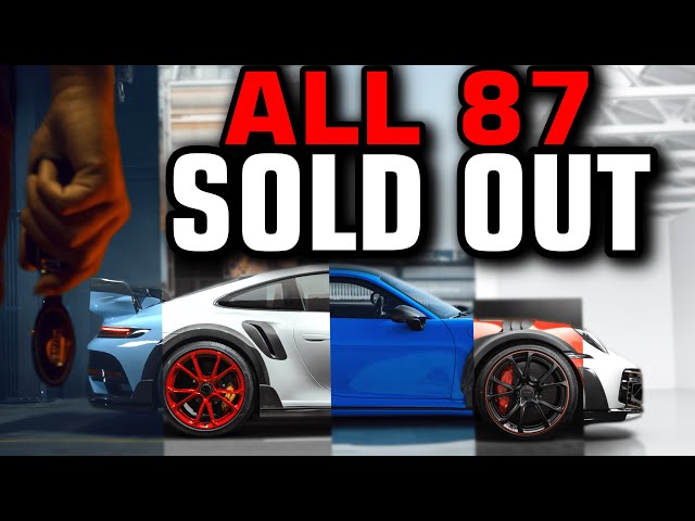 All 87 limited edition TECHART GTstreet R are sold out!