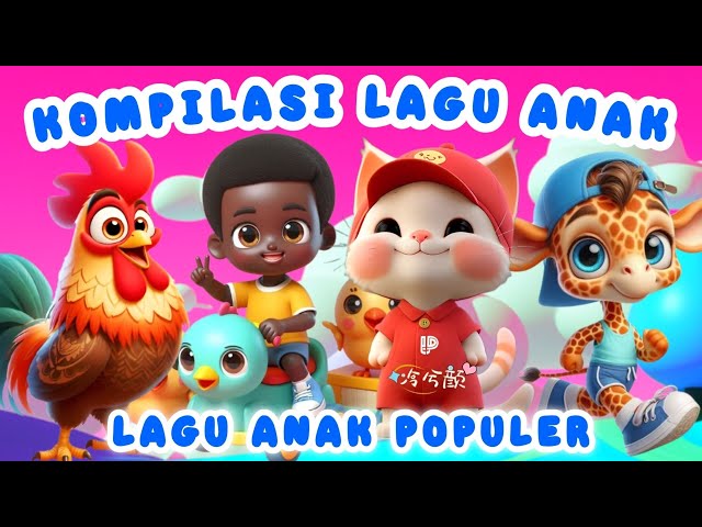 KALAU KAU SUKA HATI - AYAM JAGO KUKURUYUK - SUARA HEWAN - ANAK KUCING MEONG MEONG | OliKids