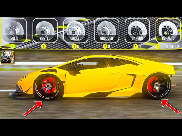 What Difference does each Brake Disc make in Car Parking Multiplayer 2