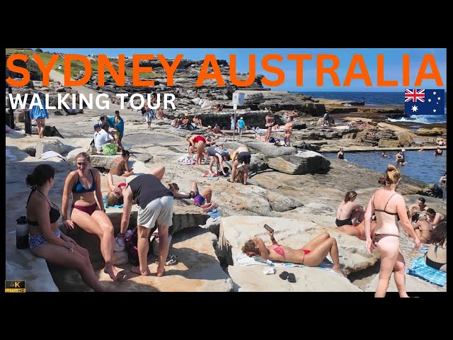 SYDNEY AUSTRALIA VIRTUAL WALKING TOUR | Maroubra Beach to Mahon Pool | 4K UHD