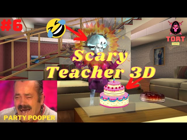 |Party 🥳Pooper |Scary Teacher 3D | #scaryteacher3d #20Day20Video #tortgaming Technical Doctor Gaming