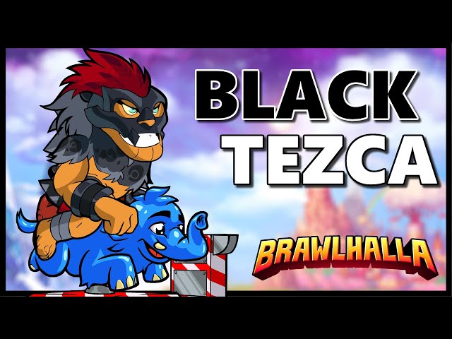 BLACK Colors TEZCA • Brawlhalla 1v1 Diamond Gameplay • Battle Boots Legend