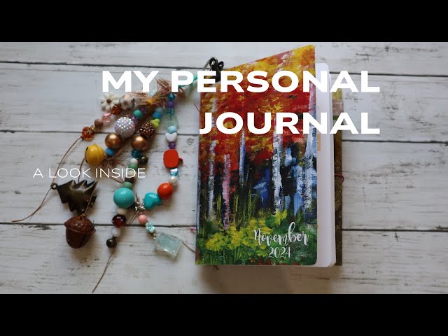 November Creative Journal Flip Through - My Personal Art Journal - Planner Perfect