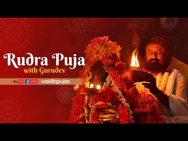 Rudra Puja with Gurudev