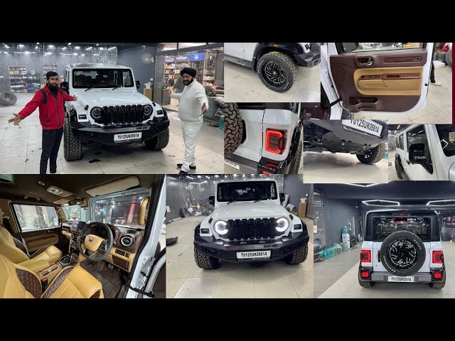 India's First Heavily Modifed Mahindra Thar Roxx | 2025 Thar Roxx | Best 4x4 Cars Store | Bharat Car