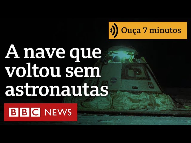 A nave espacial que voltou à Terra sem seus astronautas