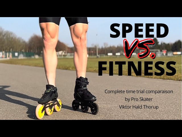 Speed skates VS Fitness skates - How much faster can you go with pro skates?