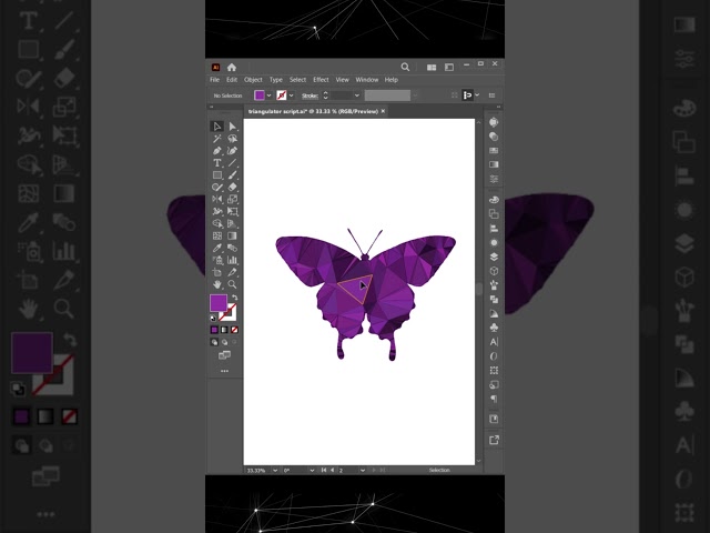 Adobe illustrator tips 2025 | triangulator script in illustrator |illustrator tips 2025