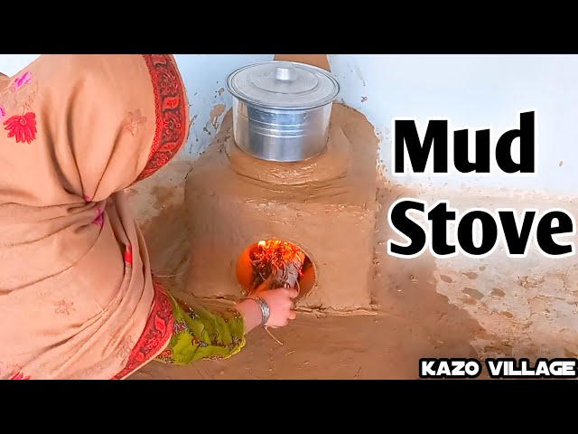 DIY Mud Stove | How to Make a Village Chulha at Home | Kazo Village #Viral #Shorts