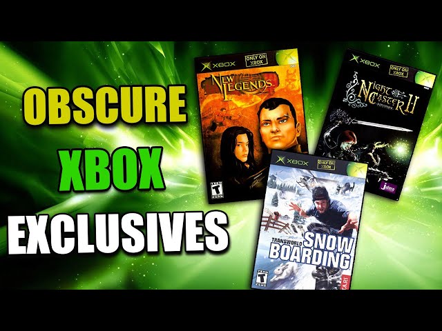 Forgotten Original Xbox Exclusives