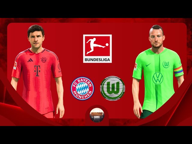 Bayern De Munique X Wolfsburg - Bundesliga | 4K | PS5™