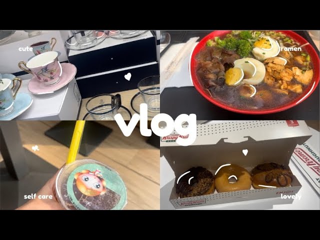 Daily vlog 🎧 : self care, korean food, studying, skincare