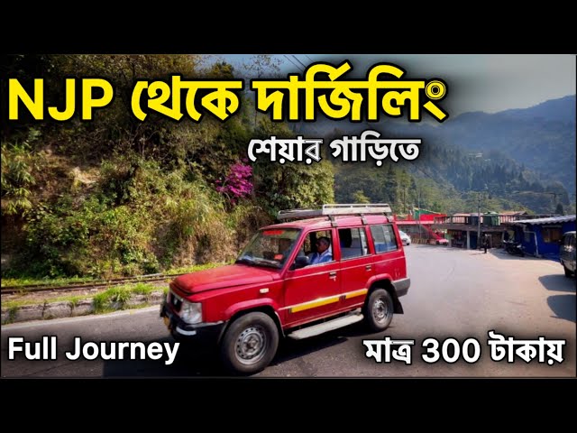 শেয়ার গাড়িতে NJP থেকে দার্জিলিং | NJP to Darjeeling Share Car | Darjeeling Tour | | Darjeeling Trip