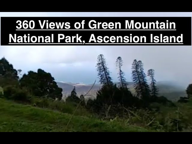 Green Mountain, Ascension Island 360 view tour