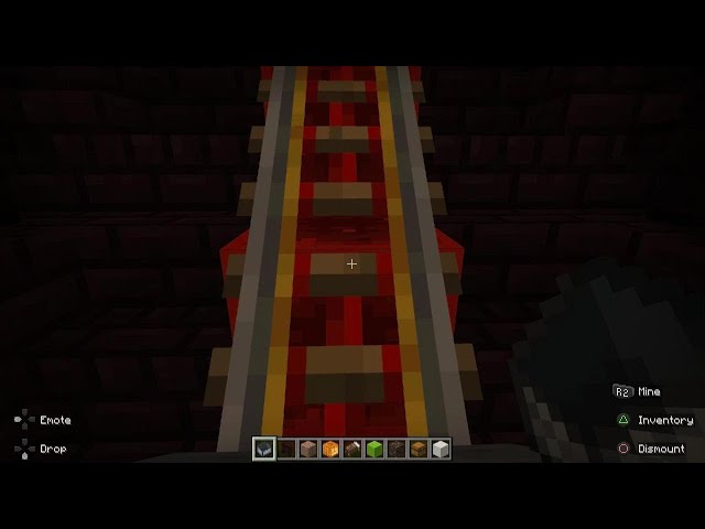 Minecraft.coaster nether from fortress