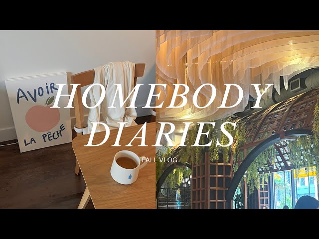 VLOG | cozy life, chicago restaurants + french vintage shop, diy canvas, quiet mornings, miso pasta