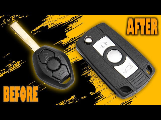 BMW E46 Key Upgrade Kit: How to convert your key to the newer model. DIY Tutorial.