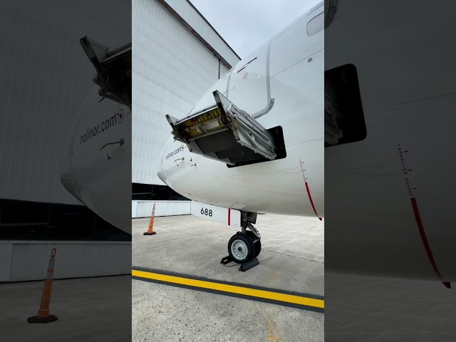 Airstairs Retracting In Boeing 737-400 | Watch Until The End!