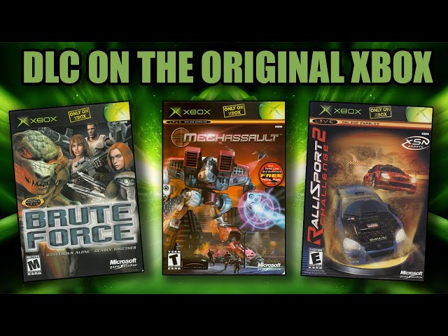 DLC on the Original Xbox | Vol. 1