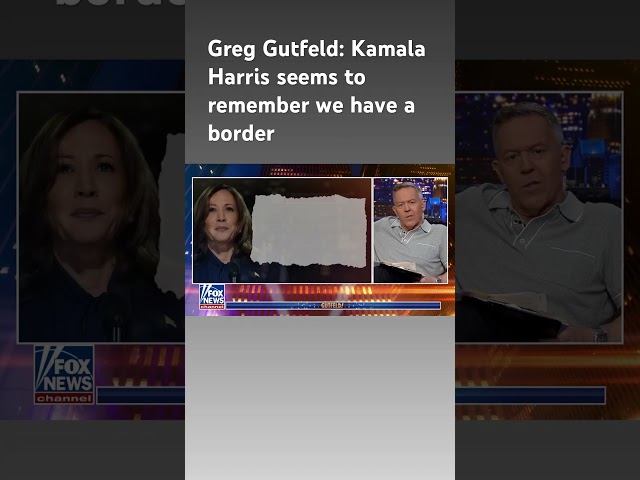 Greg Gutfeld: Kamala Harris has seen the light #shorts