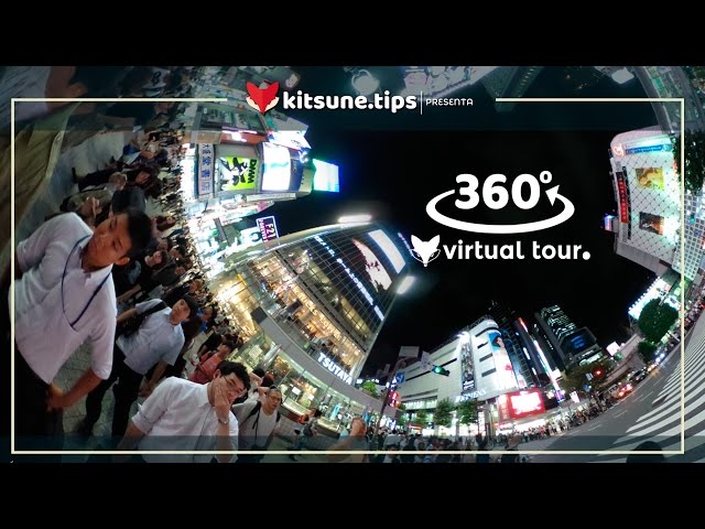 RECORRIDO VIRTUAL 360º EN TOKIO JAPÓN  (PARTE 1) | KitsuneTips