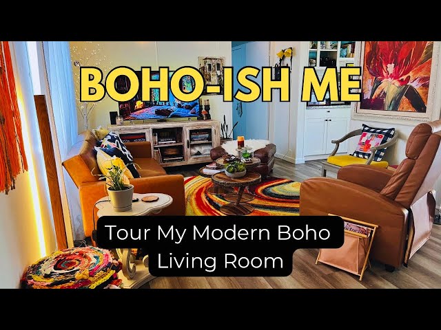 My Boho Living Room & a Little Bit of My Art