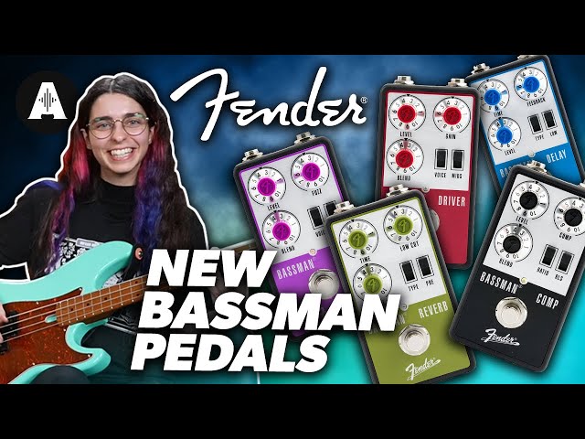 New Fender Bassman Pedals!