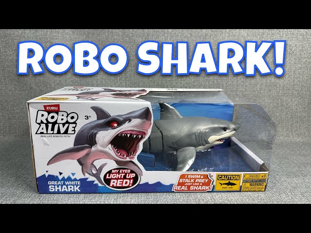 ZURU ROBO SHARK OPENING AND REVIEW! APEX PREDATOR OR CHUM IN THE WATER?