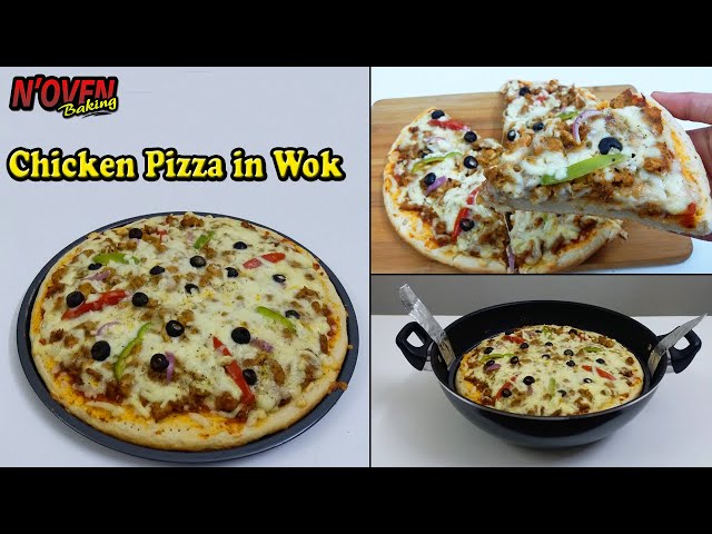 Chicken Pizza Recipe | N'oven Baking