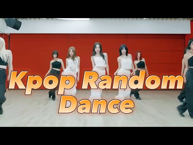 Kpop mirrored random dance practice