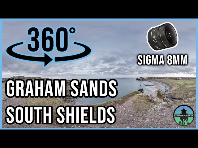 360 Photography Sigma 8mm Fisheye - Graham Sands, South Shields