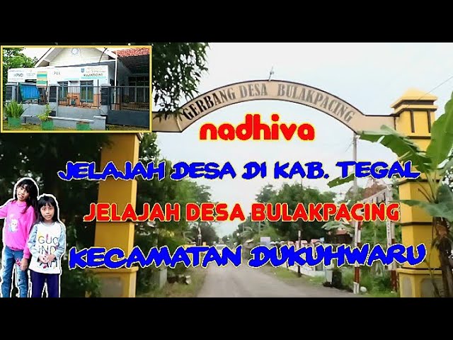 Nadhiva jelajah desa di Kabupaten Tegal || Jelajah desa Bulakpacing ||Kecamatan Dukuhwaru||Kab.Tegal