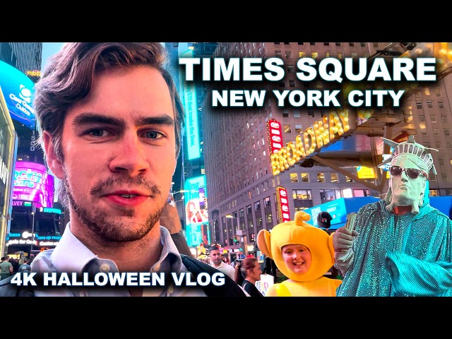 Halloween in Times Square, New York City 🎃🇺🇸