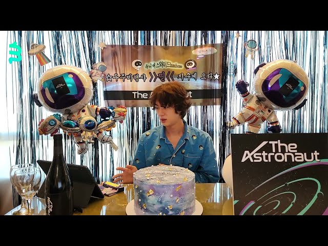 [SUB[ BTS Jin Weverse Live 🐹 | Kim Seokjin Live 'The Astronaut 🌌 release celebration' (28.10.2022)