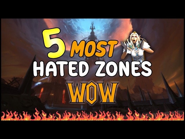 The 5 Worst Zones RANKED in WoW!