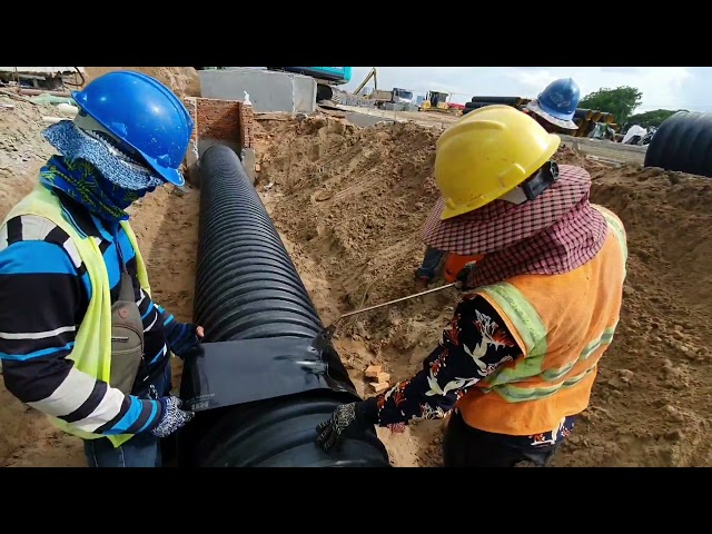 #42 HDPE Pipe D60 Connection work