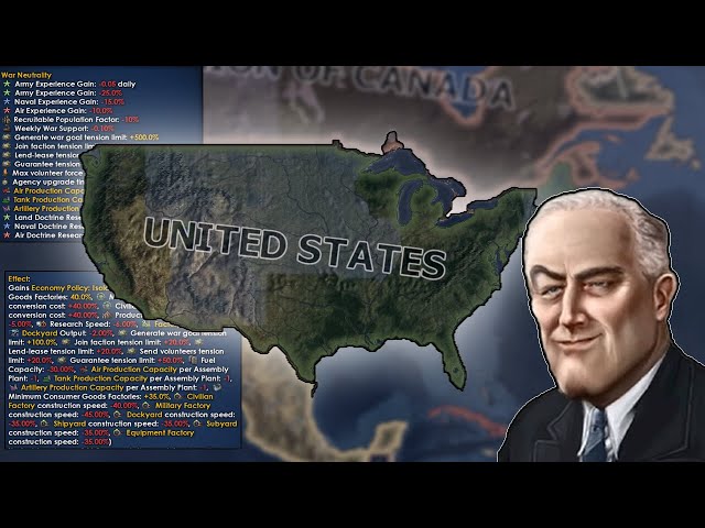 Suffering as the US in Black Ice HoI4