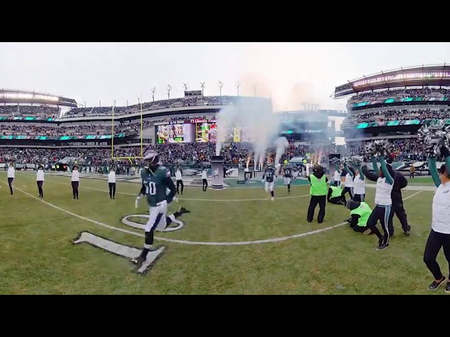 360 View Of Philadelphia Eagles Gameday