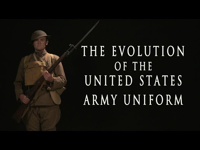 Evolution of the United States Army Uniform - HD