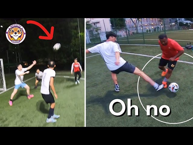 I Played On The White Team & Saw Many MISSED Chances | Dribble Skills & Goals | 6 vs 6 Futsal POV