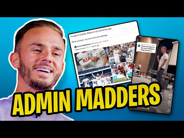 JAMES MADDISON REPLIES TO YOUR COMMENTS // ADMIN MADDISON