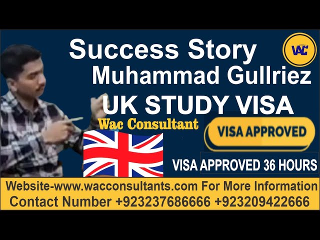 Success Story UK🇬🇧 Muhammad Gulraz has got his visa II 36Hours